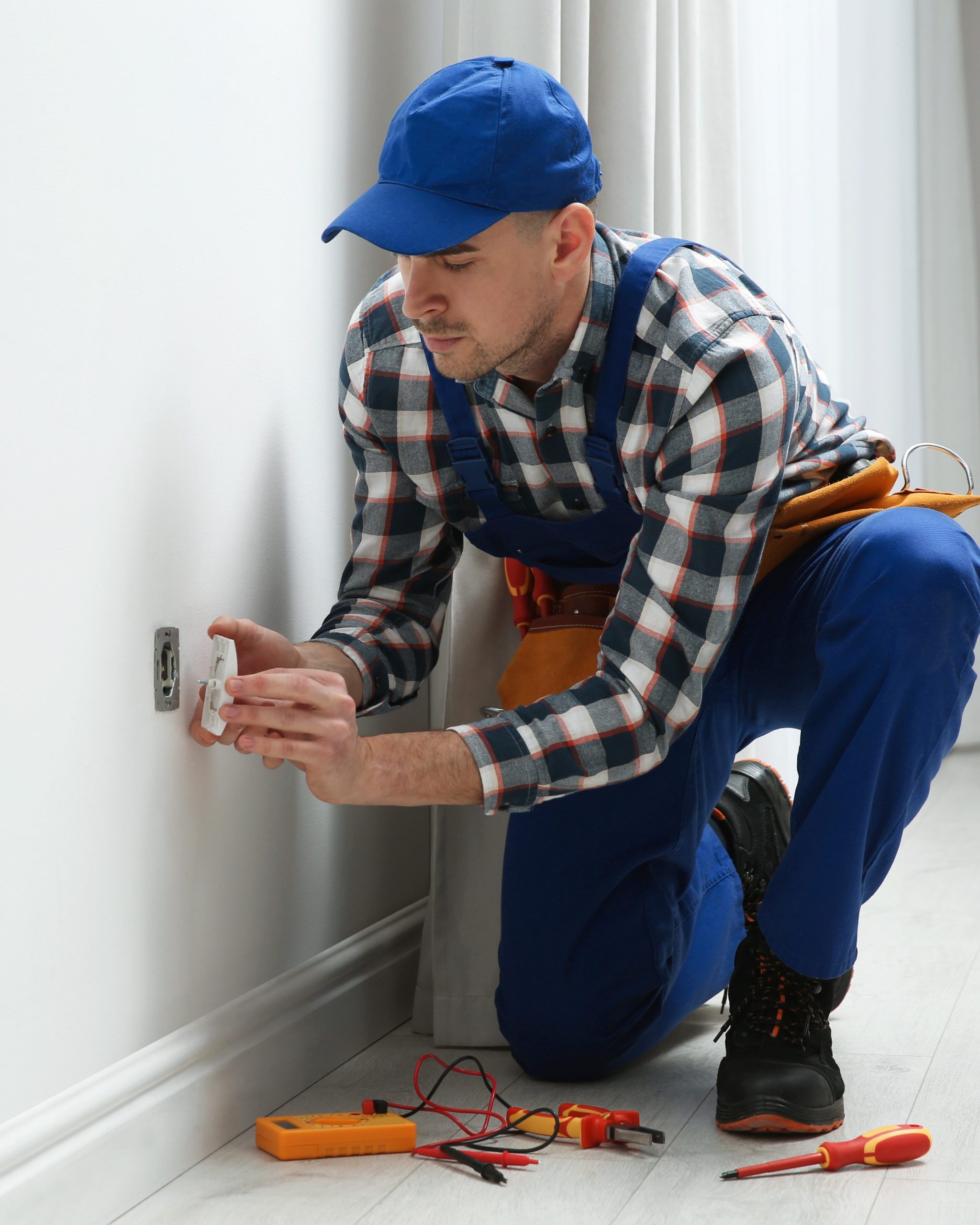 electrician at work