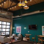 beautiful cafe lighting